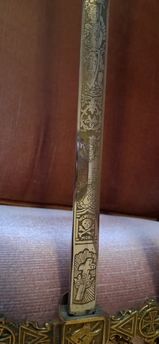 Authentic knights templar sword. - Photo 8
