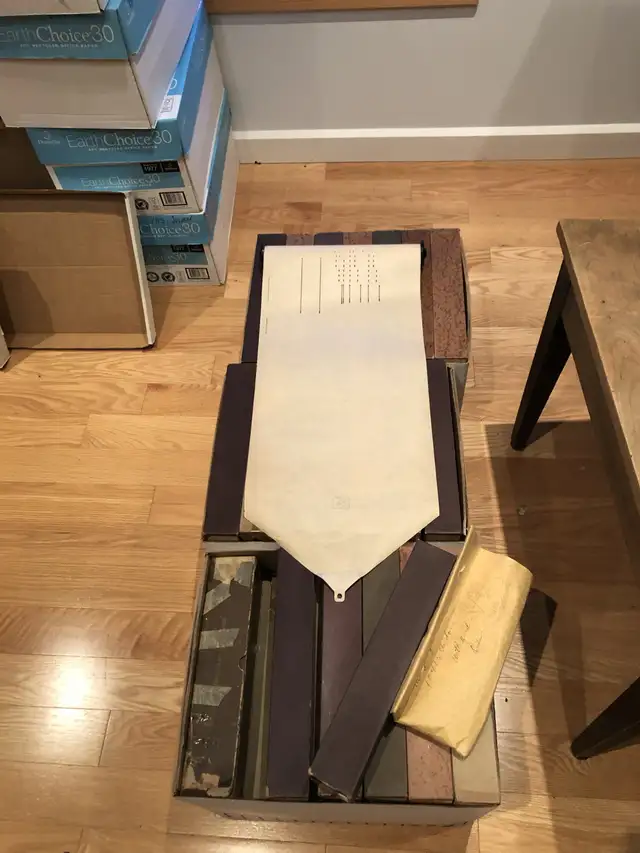 Rouleaux pour piano mécaniques