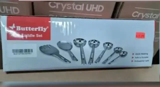 BUTTERFLY STAINLESS STEEL LADDLE SET