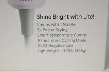 Hair Dryer Laifen SE Lite Brand New in box - Photo 7