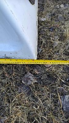 white 29' tall canopy from 2003 Dodge ram - Photo 2