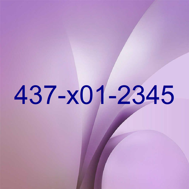 437-x01-2345 awesome phone number for sale!