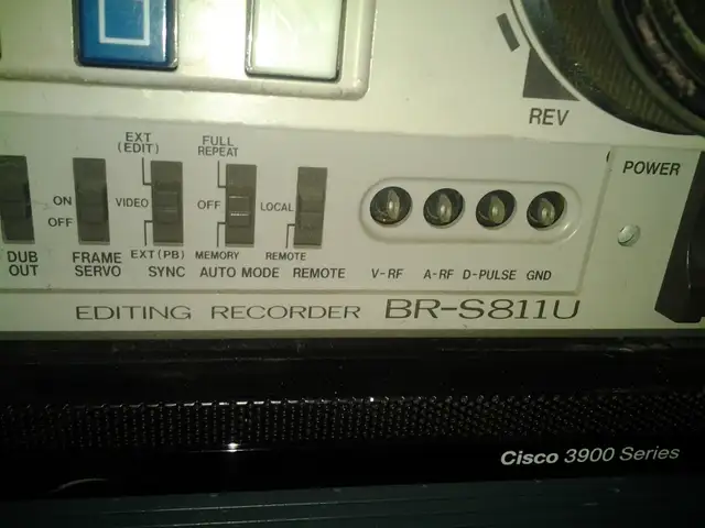 JVC BR-S811U Editing Recorder Professional svhs deck huge pro vi - Photo 5