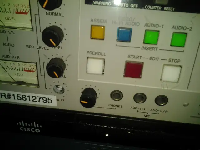 JVC BR-S811U Editing Recorder Professional svhs deck huge pro vi - Photo 7