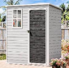Restland 5×3 FT Outdoor Resin Storage Shed