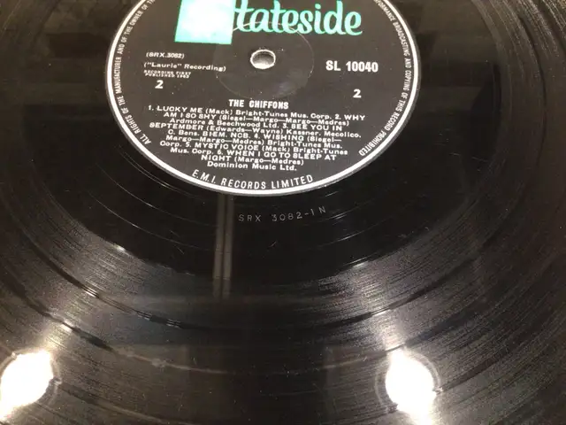 Classic vinyl The Chiffons- 1963 record - Photo 6