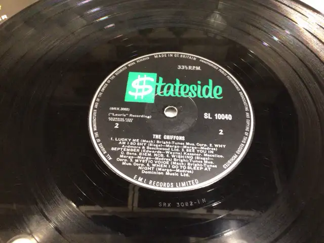 Classic vinyl The Chiffons- 1963 record - Photo 7