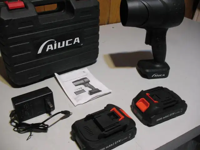 Aiuca Compact Cordless Leaf Blower, BRAND NEW - Photo 5