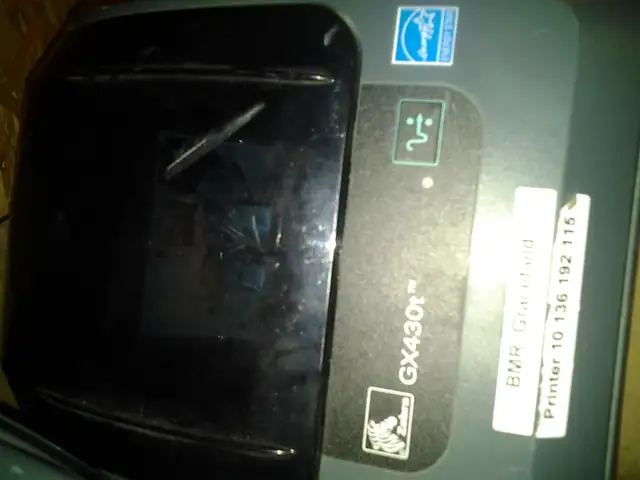 Zebra GX430t 300 dpi Thermal Barcode and Label Printer (USB, Eth