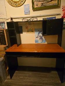 moving and downsizing - Wooden desk for sale