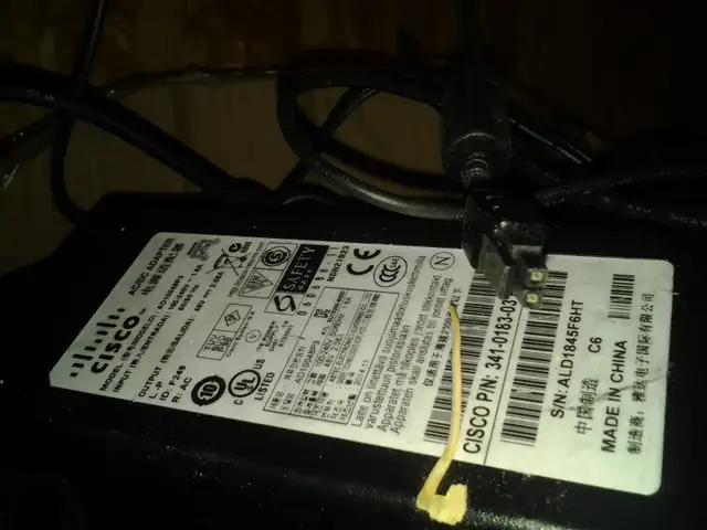 cisco 48v 2amp adapter for cisco asa5505  2000  cisco router and - Photo 2