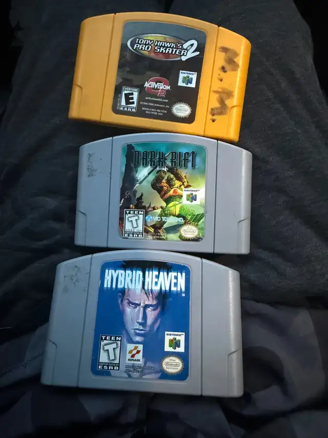 3 N64 games in Wpg