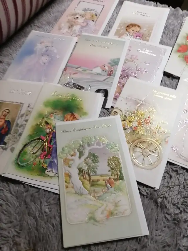 Italian celebration cards with envelope whole box - Photo 6