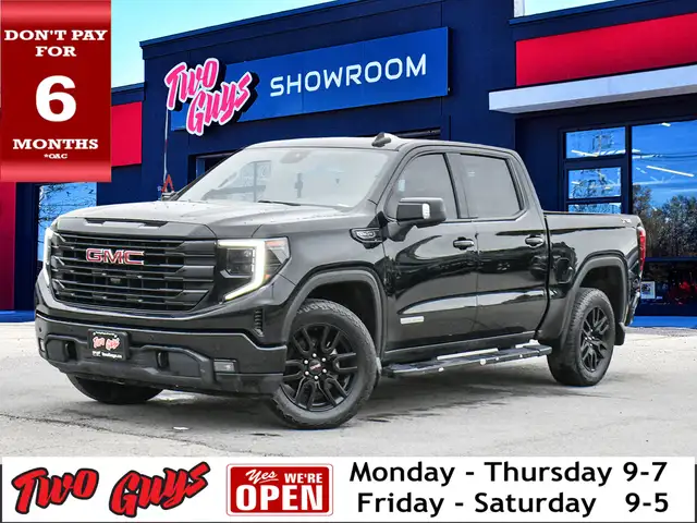 2024 GMC Sierra 1500 Elevation 5.3L Crew | LEATHER | X31 Pkg | N