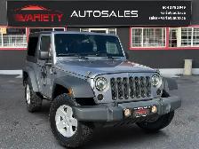 2018 Jeep Wrangler JK Sport 4x4, 2-Door | Automatic | 4x4 | Adve