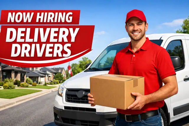 NOW HIRING - COURIER DELIVERY DRIVERS