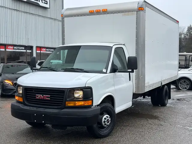 2014 GMC Savana G3500 16FT BOX TRUCK | LOW KMS | HYDRAULIC LIFT-