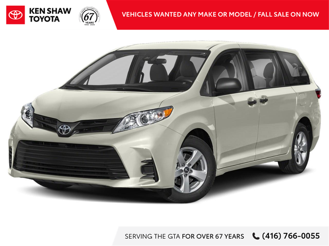 2019 Toyota Sienna XLE 7-Passenger LEATHER / SUNROOF / PUSH B...