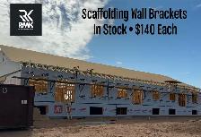 Scaffolding wall brackets
