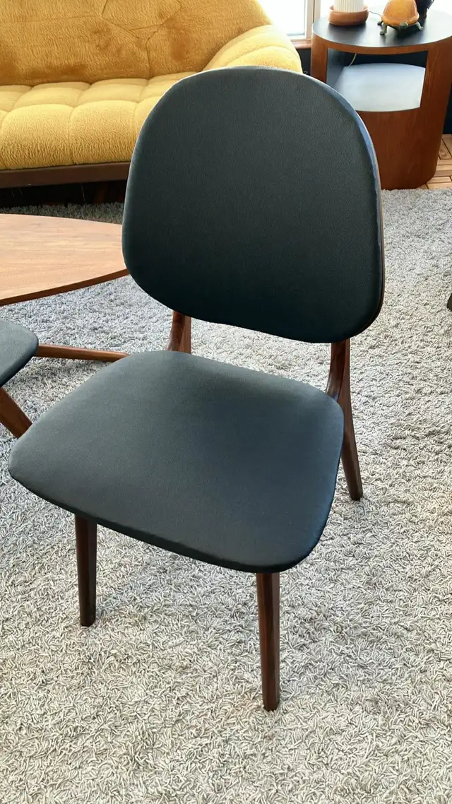 Mid century. TEAK TECK. Chaises Arne Hovmand Olsen chairs for di - Photo 7