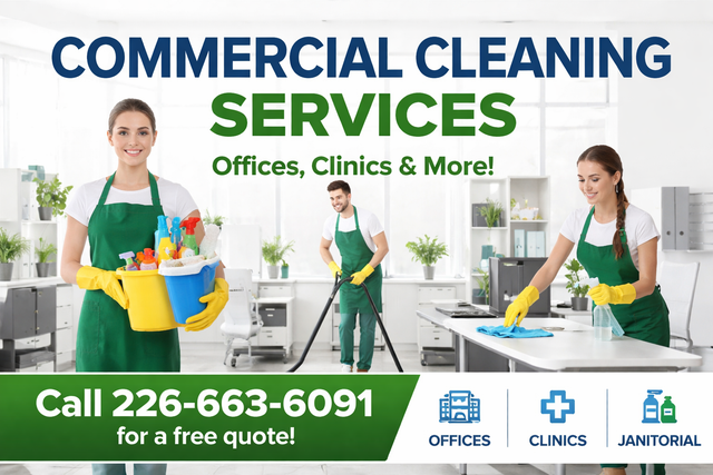 Office & Commercial Cleaning Services – Reliable & Affordable