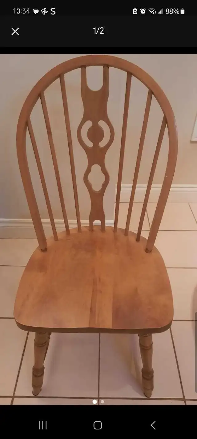 6 Chairs and matching Buffet - Photo 2