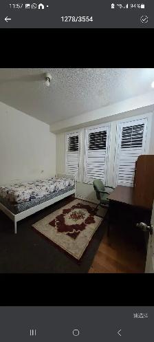 Rooms Minutes walk Finch west subway station, York U campus