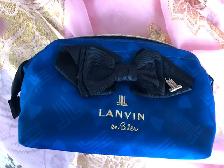 Elegant LANVIN en Bleu Cosmetic Bag