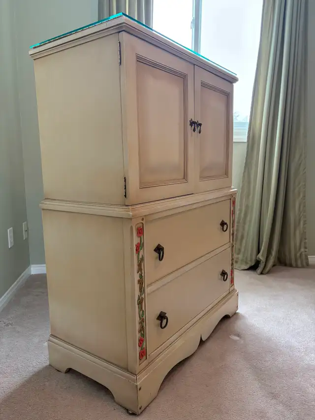 Solid Wood Tall Boy Dresser - Photo 3