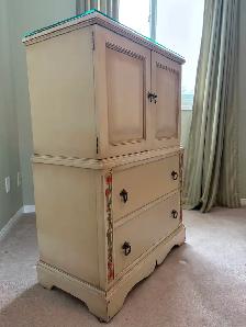 Solid Wood Tall Boy Dresser - Photo 3