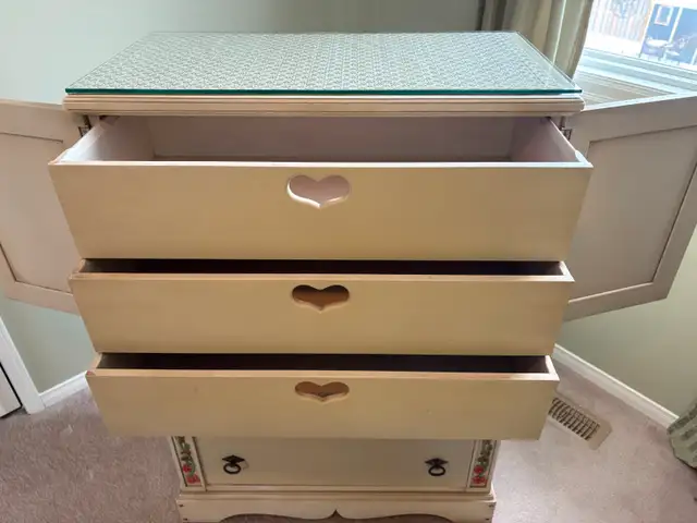 Solid Wood Tall Boy Dresser - Photo 6