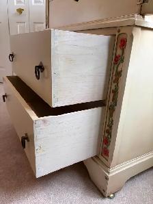 Solid Wood Tall Boy Dresser - Photo 8