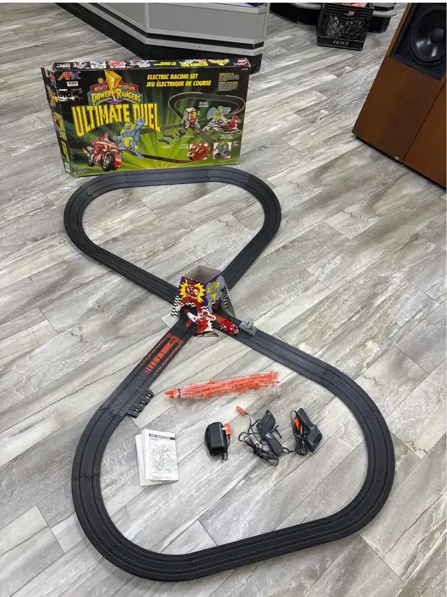 AFX HO Slot Car Set #9704 Mighty Morphin Power Rangers - Photo 2