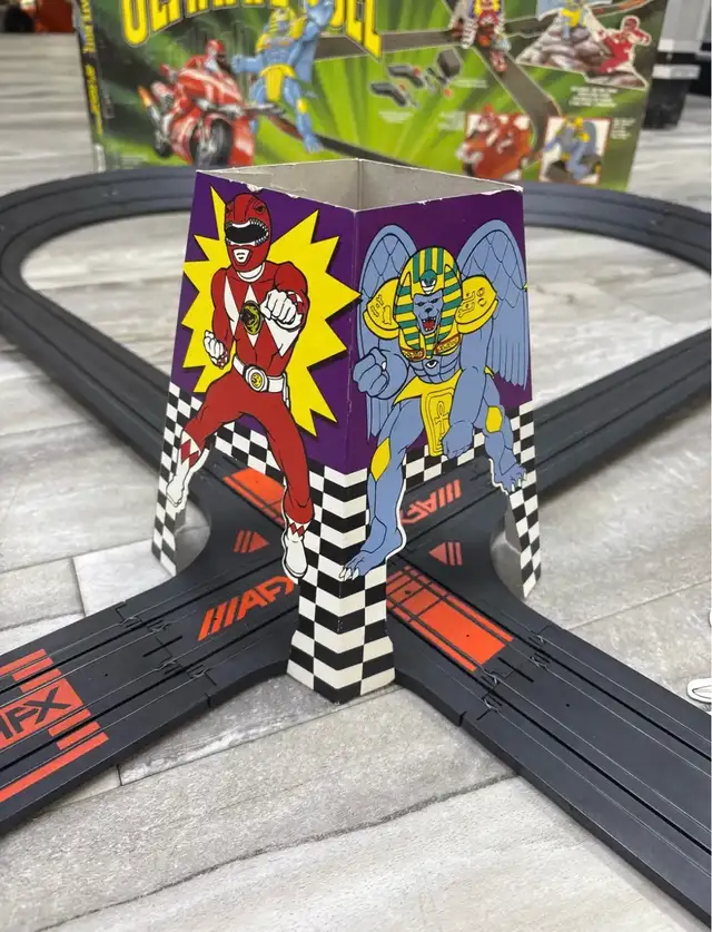AFX HO Slot Car Set #9704 Mighty Morphin Power Rangers - Photo 7