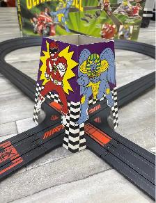 AFX HO Slot Car Set #9704 Mighty Morphin Power Rangers - Photo 7