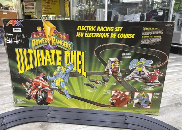 AFX HO Slot Car Set #9704 Mighty Morphin Power Rangers - Photo 8