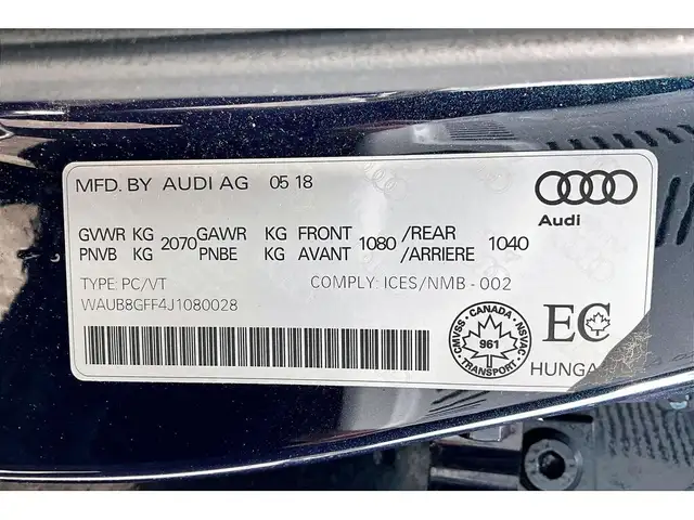 2018 Audi A3 Komfort 2.0T | Premium Pkg | Sunroof | AWD - Photo 33