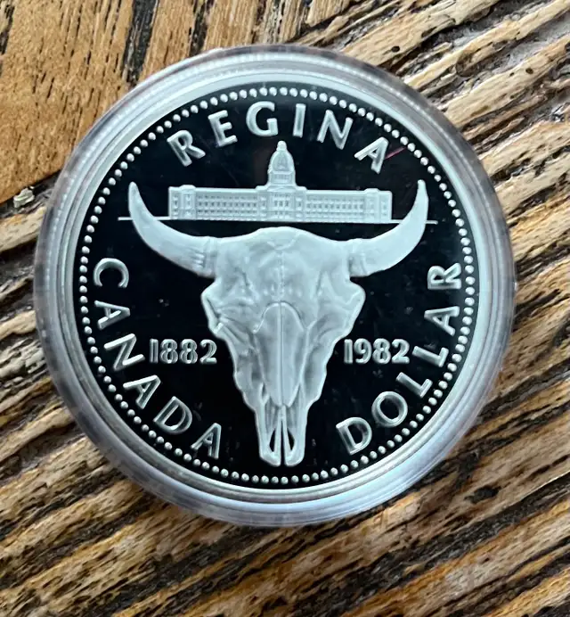 Silver dollars Canadian special editions