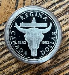 Silver dollars Canadian special editions