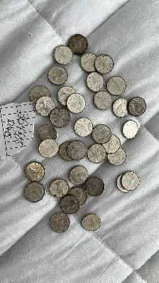 Silver Dimes 10cent Old Canadian