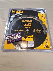 Dewalt DWA31012PCD 10' Diamond tipped Saw Blade NEW