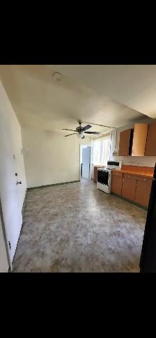 1 bedroom 2nd floor apartment.