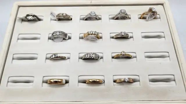 10k / 14k / 18k / Platinum Women's Rings with Diamonds - Photo 2