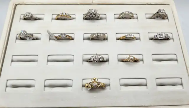 10k / 14k / 18k / Platinum Women's Rings with Diamonds - Photo 4