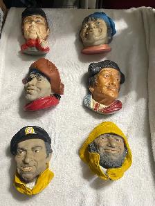 CHALKWARE HEAD SCULPTURES - Photo 3