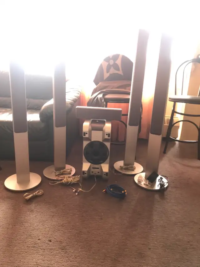 Sony surround sound stereo speakers