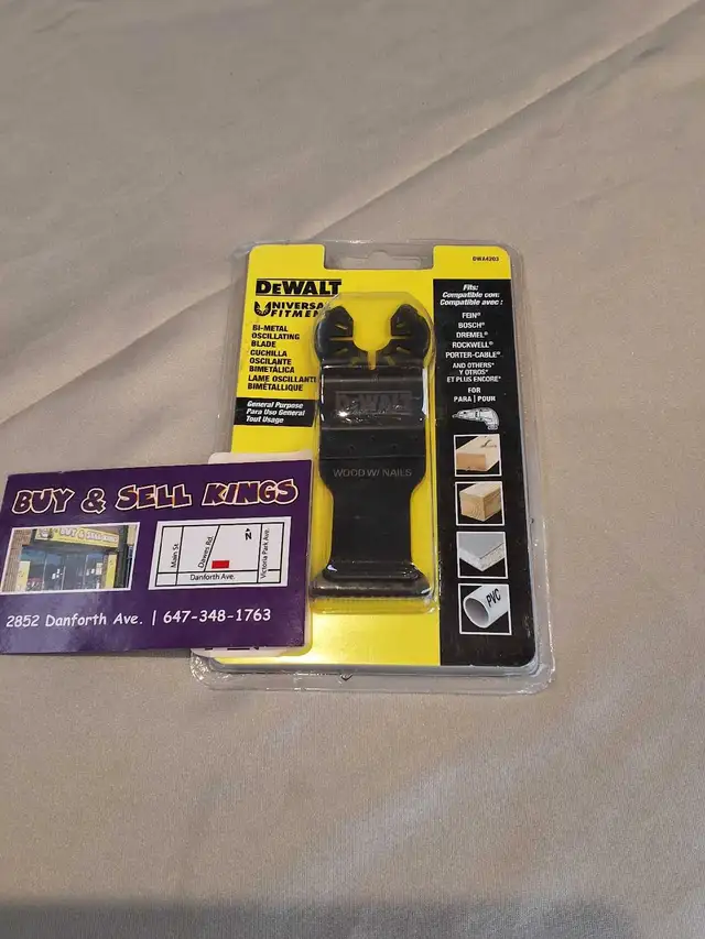 Dewalt DWA4203 Bi-Metal Oscillating Blade NEW