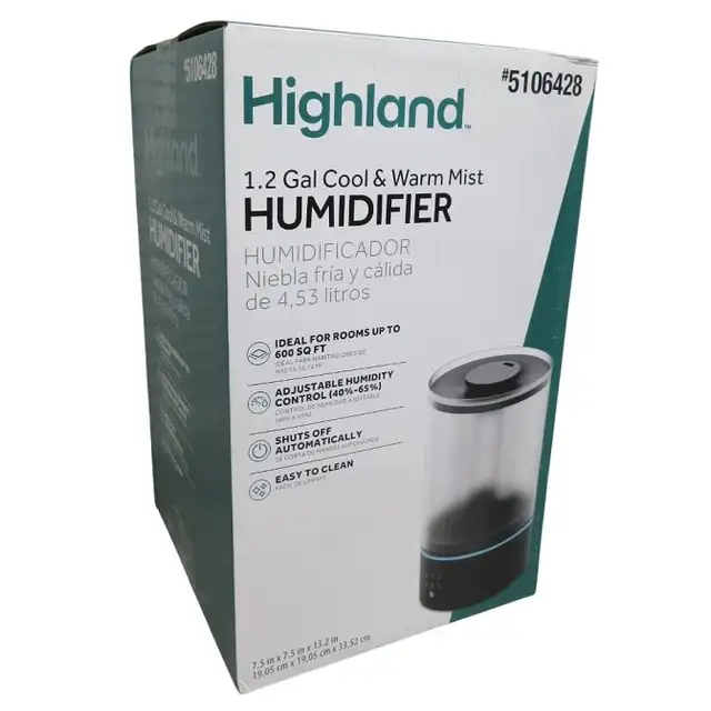 HUMIDIFIER 1.2 GAL ELECTRONIC