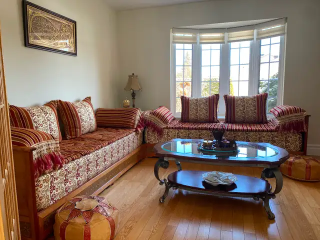 Salon marocain complet en très bon état