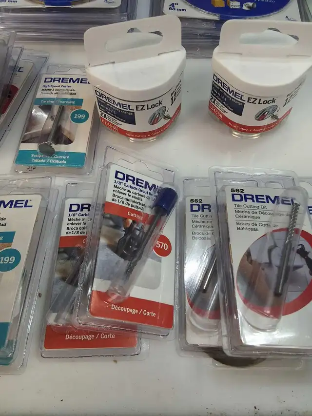 Dremel Rotary Tool Bits, blades, discs, wheels NEW - Photo 2